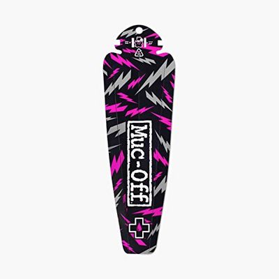 Muc-Off bakskydd, bult – lätt, plast lerskydd för mountainbike, gruscyklar och landsvägcyklar – tillverkad av 100% återvunnen plast