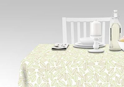 Doge Milano Nappe avec impression numérique, 100% Made in Italy Nappe antidérapante pour salle à manger, lavable et antitache, Modèle Rialto, 140x180 cm