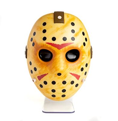 FRIDAY THE 13TH Mask, Jason Máscara Light Baby-Boys, Negro, Taglia Unica