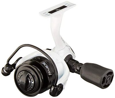 Abu Garcia Max Ice Spinning Vismolen, Maat 5 (1523300), Rechts/Links Handvatpositie, Lichtgewicht Constructie, 4 Lagers voor Vlotte Verrichting, Ideaal voor Nauwkeurig, Afgelegen Casting, Zilver