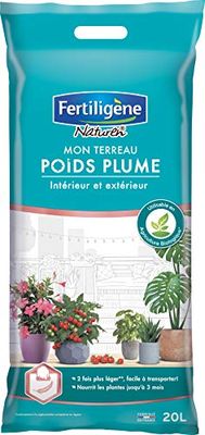 Fertiligene Terreau Poids Plume Intérieur & Extérieur, 20L