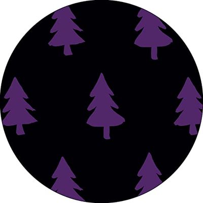Bonateks, Round Digital Printed Mouse Pad, Non-Slip Base, for Office and Home, Diameter:22cm