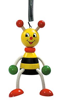 Hess 14703 - Decoración de Madera (móvil oscilante, Abeja)