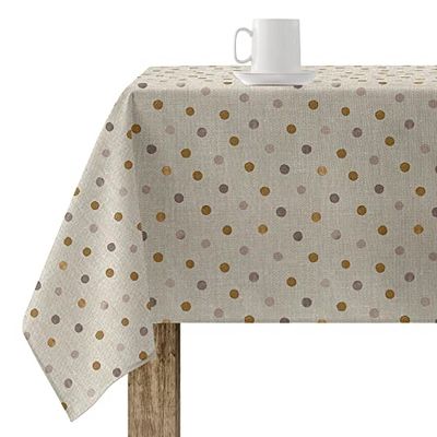 BELUM | Cloak XL 200x140cm Stainless 100% Resin Cotton, Tablecloth, Oilcloth, Washable, Tablecloth, Waterproof, Stain Remover Liquid Repellent