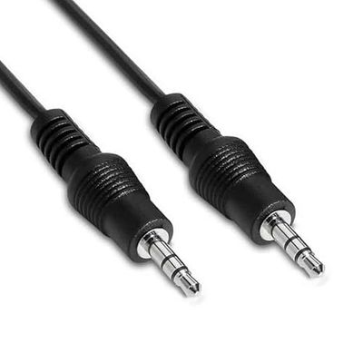 Stereo-audiokabel, 3,5 mm stekker naar stekker, 3,0 m lengte, ideaal voor het aansluiten van audioapparaten