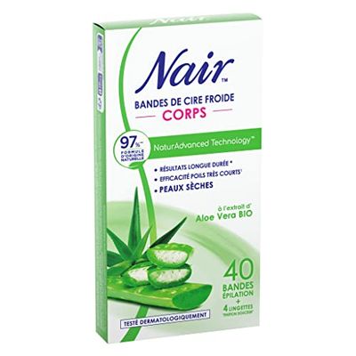 Cold Wax Strips - Body - AloeVera