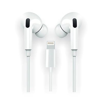 TechOneTech Ear Tech Hop Inner Lightning In-Ear Hörlurar - Inbyggd Mikrofon - Röstassistent - 1,20 m kabel