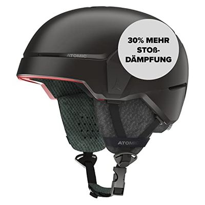 Atomic AN5005550S Count, Casco da Sci all-Mountain, Unisex, Taglia S (51-55 cm), Nero