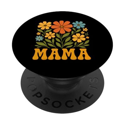 Arte de flores florecientes de Mama Floral Design PopSockets PopGrip Adhesivo