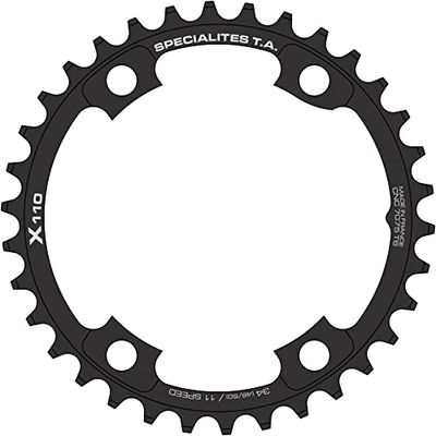 ATAT-1 X110 4 armen bord T.A. X110 binnen 11 V 38 tanden, uniseks, volwassenen, zwart