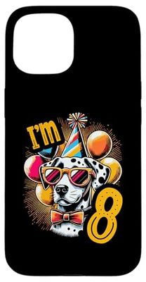 Custodia per iPhone 15 Dalmata Ho 8 anni
