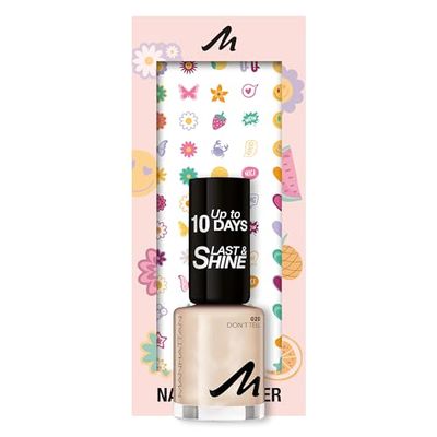 Manhattan Last and Shine Fb 020 + Stickers pour ongles