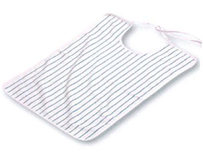 Slabbetjes voor volwassenen, Azalea slabbetjes, wit, eenheidsmaat (6 stuks), Wit, Eén maat