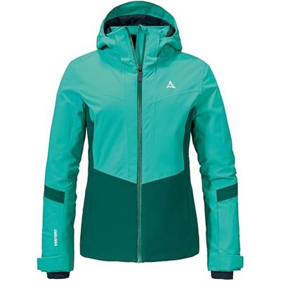 Schöffel Giacca da Sci Kanzelwand Donna, Verde Spectra, 48