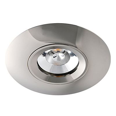Wonderlamp Recarga de teto, E27, cromado, 9,75 x 2,6 cm