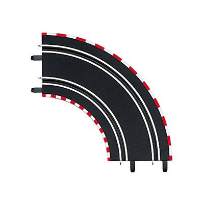 Carrera - Curva 1/90° escala 1:43, multicolorido, tamanho único (20061603)