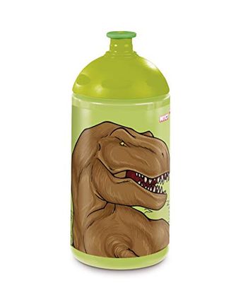 NICI 45454 Sportfles, Dino, 0,5l, Groen