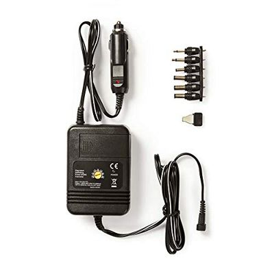 Nedis Adaptador de CC universal 1 .5/3/4.5/6/7.5/9/12 V CC