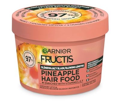 Garnier Fructis Hair Food Pineapple Mask for long, dull hair 400ml