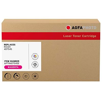 Agfaphoto Toner Laser équivalent de Ricoh 407545, 1600 Pages Magenta