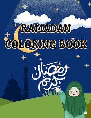 The Spirit of Ramadan: 30 Different Designs for a Kids Coloring Book