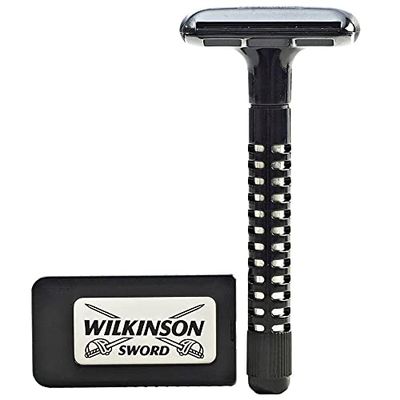 Wilkinson Sword Blad klassisk dubbelkantad rakhyvel + 5 blad