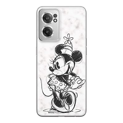 ERT GROUP mobiltelefonfodral för Oneplus NORD CE 2 originalt och officiellt licensierat Disney mönster Minnie 026 optimalt anpassad till formen på mobiltelefonen, fodral tillverkad av TPU-plast
