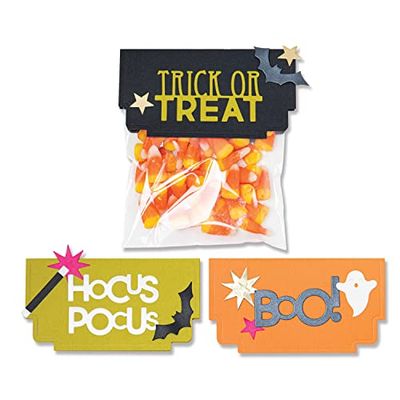 Thinlits stansset, 10 stuks halloweentoppers van Olivia Rose