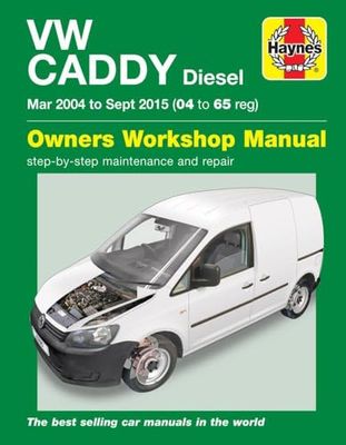 VW Caddy Diesel (Mar 04-Sept 15) 04 to 65 Haynes Repair Manual (Paperback)
