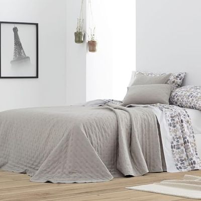 Burrito Blanco | Sommartäcken 149 Grå | För 150/160 cm säng (tillgängliga storlekar) | Sommartäcken 150 | Dubbelsäng 150