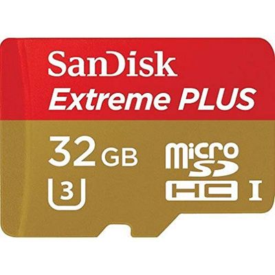 SanDisk Extreme Plus 32 GB MicroSDHC Class 10 UHS-I 80 MB/s