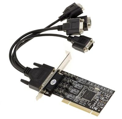 KALEA-INFORMATIQUE Scheda controller PCI a 4 porte RS422 RS485 con chipset Oxford OXPCI954. Protezione RS422 RS485 RSD 15KV