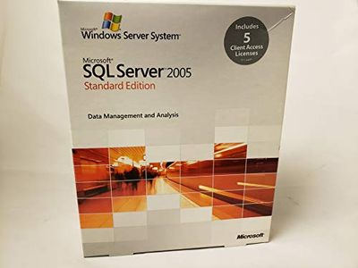Microsoft SQL Server 2005 Standard Edition - Software de base de datos (350 MB, 512 MB, 600 Mhz, ENG)