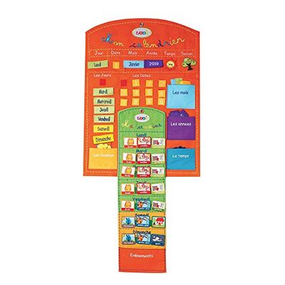 JBM Ludi S2004 – Calendario perpetuo con Giorni della Settimana [Lingua Italiana Non Garantita]