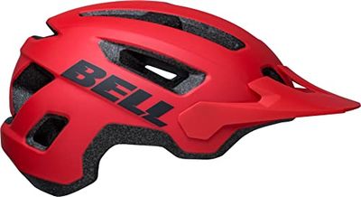Bell Nomad 2 MTB Helm 2022: Mat Rood Universeel S/M 52-57cm