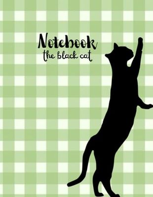 Black Cat Notebook: Cute Black Cat Journal - for Kids, Adults, Girls ,Women, Students and Teachers