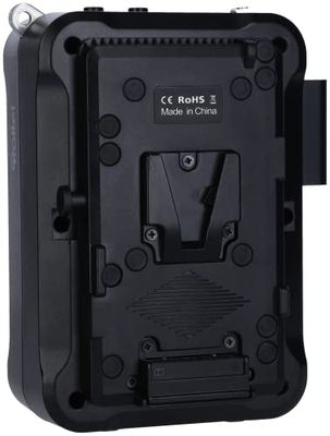 Rollei Soluna - Adattatore per batteria a V Mount su Rollei Soluna, completamente compatibile con batteria a V Mount