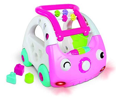 Infantino 930-216427-09 3-in-1 Senso Discovery Car, Pink, 1 Count (Pack of 1)