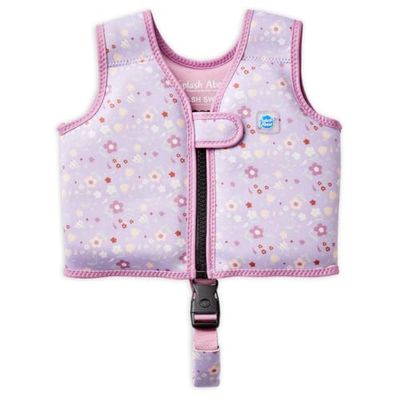 Go Splash - Gilet da nuoto (con cintura), Lilac Spring, 4-6 anni