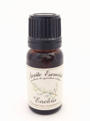 Aceite esencial ecológico de Enebro (Juniperus communis). 12 ml.