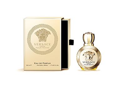 Versace Eros pour Femme, Eau de Parfum, Vaporisateur/Spray 50 ml, 1-pack (1 x 0,082 kg)