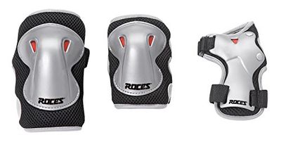 Roces Schützer Super 3-Pack - Proteções, cor preta, tamanho S