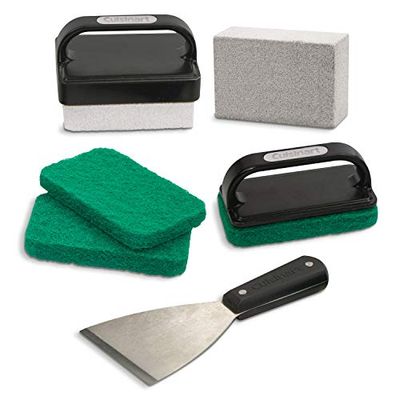 Cuisinart CCK-231 Ultimate Kit, 8 pièces de nettoyage de gril, grattage et pierre ponce