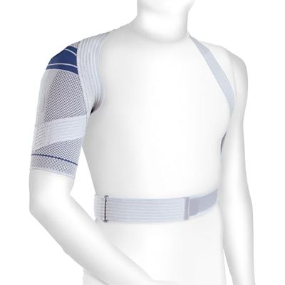 Bauerfeind Supporto per le Spalle OmoTrain, Titano, Taglia 6