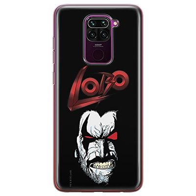 ERT GROUP mobiltelefonfodral för Xiaomi REDMI NOTE 9 originalt och officiellt licensierat DC mönster Lobo 005 optimalt anpassad till formen på mobiltelefonen, fodral tillverkad av TPU-plast