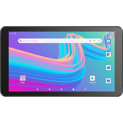 Logicom Tablet 129 Multimedia dla dorosłych 10,1'' - AV 0,3 MP/AR 2MP - Odtwarzacz wideo - połączenia wideo - WiFi - Micro-USB - Android 11 - pamięć 16 GB - Bateria 5000 mAh, Czarny