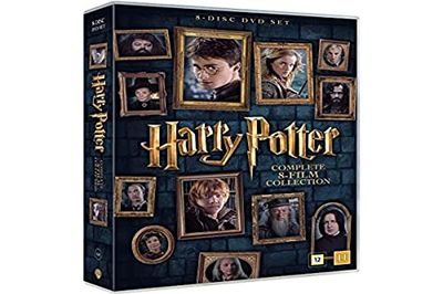 Warner Bros Harry Potter La collezione completa di 8 film (8 dischi) - DVD, in inglese antico