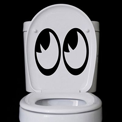 Tatoutex Stickers Yeux - Blanc, L 11cm x H 10cm