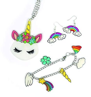 KIT BIJOUX Licorne DECOUPE