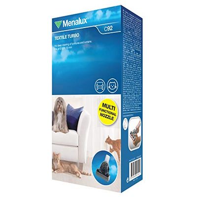 Menalux C92 Accessoires Aspirateur 1 Mini Turbobrosse 32 mm + 1 Adaptateur 35 mm